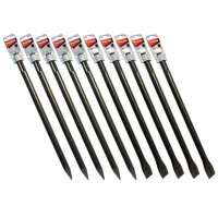 Makita - sada sekáčů SDS-Max: 5xšpičák 400mm, 5x sekáč plochý 400x25mm, 10ks D-35324-10