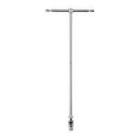 MILWAUKEE Nástrčný klíč s T-rukojetí a výkyvnou hlavicí Hex 10 mm 4932492679
