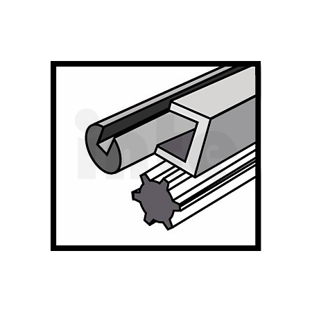 BOSCH Soukenný lešticí kotouč DREMEL® EZ SpeedClic. 2615S423JA
