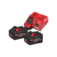 MILWAUKEE M18FORGENRG-802 M18 FORGE sada nabíječky a akumulátorů 4933498612