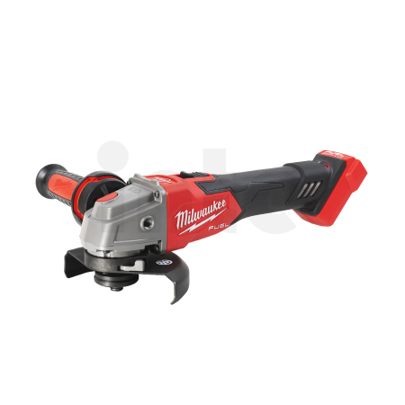 MILWAUKEE M18FSAGV125XB-0 úhlová bruska s posuvným spínačem, brzdou a regulací otáček, 125 mm, 4933499158
