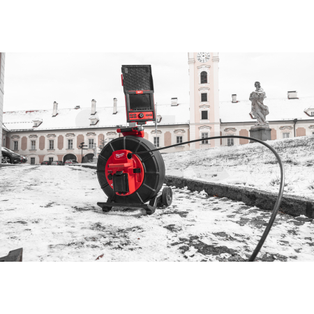 MILWAUKEE M18 SIC60 HDR-0 Inspekční kamera na kontrolu kanalizace s navijákem 60 m, hlava kamery 60 mm 4933493954