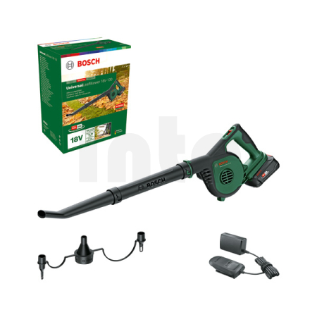 BOSCH Akumulátorový fukar na listí UniversalLeafBlower 18V-130 06008A0600