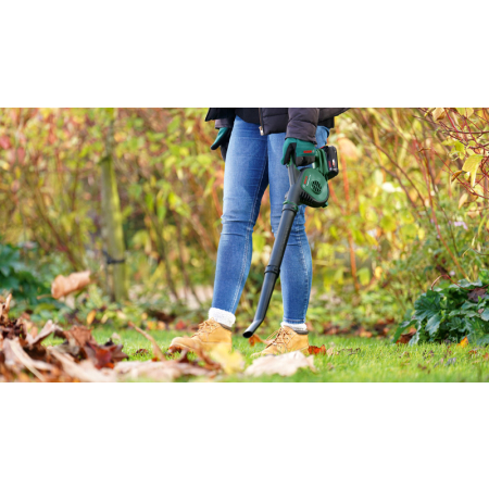 BOSCH Akumulátorový fukar na listí UniversalLeafBlower 18V-130 06008A0601