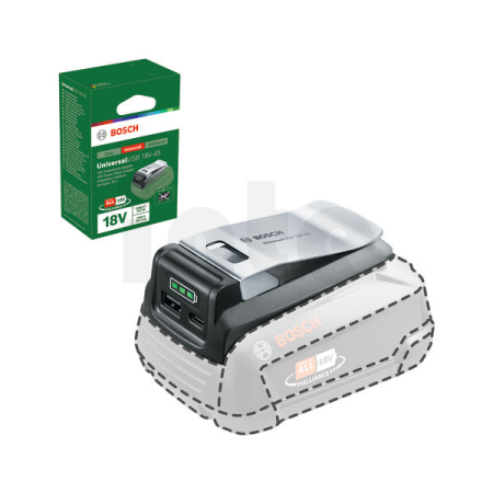BOSCH Nabíječka UniversalUSB 18V-45 1600A02WS1