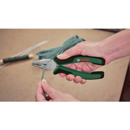 BOSCH Ruční nářadí Kombinované kleště 180 mm 1600A02ZH0