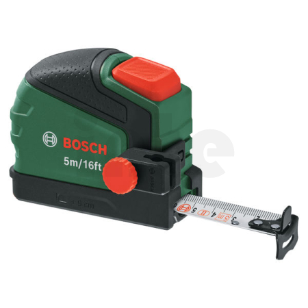 BOSCH Ruční nářadí Svinovací metr 5 m / 16 ft vč. sponky na tužku 1600A02Z9Y