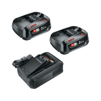 BOSCH Startovací sada Startovací sada 18 V (2× 2,5 Ah + AL 18V-44) 1600A031T5