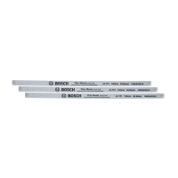BOSCH Ruční nářadí Pilové plátky 150mm 24 TPI 3 kusy 1600A032UL