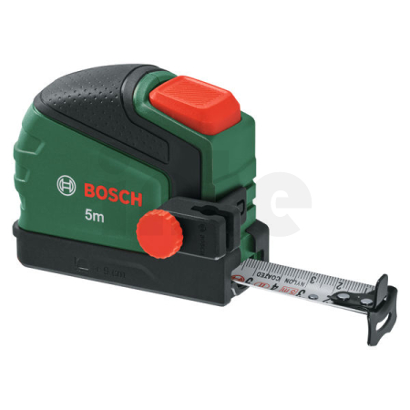BOSCH Ruční nářadí Svinovací metr 5 m vč. sponky na tužku 1600A03318