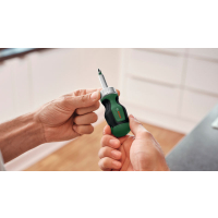 BOSCH  Krátký ráčnový šroubovák se 6 bity (zásobník 2) 1600A032UZ
