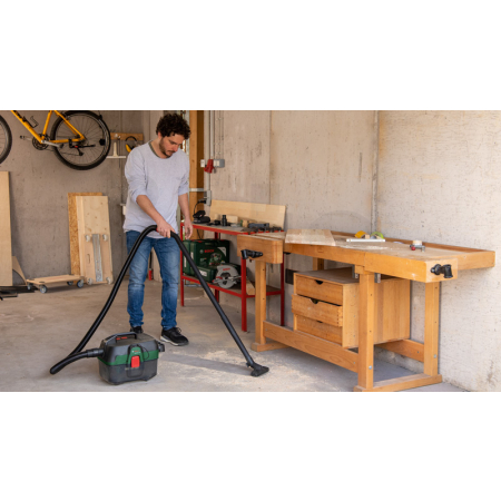 BOSCH Akumulátorový vysavač na mokré a suché vysávání AdvancedVac 18V-8 06033E1000