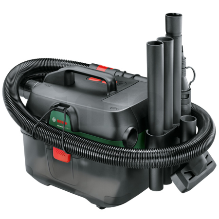 BOSCH Akumulátorový vysavač na mokré a suché vysávání AdvancedVac 18V-8 06033E1000