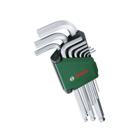 BOSCH Ruční nářadí Sada šestihranných klíčů 9 kusů 1600A02BX9