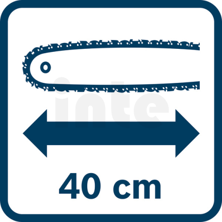 BOSCH Řetězová pila GKE 18V-40 06008D3000