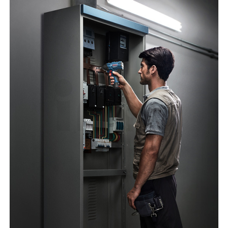 BOSCH Akumulátorový rázový utahovák Sada GDR 120-LI 06019F0001