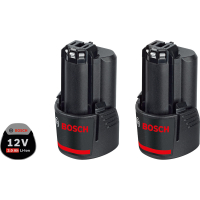 BOSCH Akumulátor 2× GBA 12V 3.0Ah 1600A00X7D