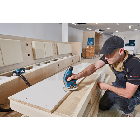 BOSCH Akumulátorová ohraňovací frézka GKF 12V-8 06016B0002