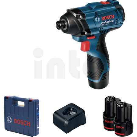 BOSCH Akumulátorový rázový utahovák Sada GDR 120-LI 06019F0001