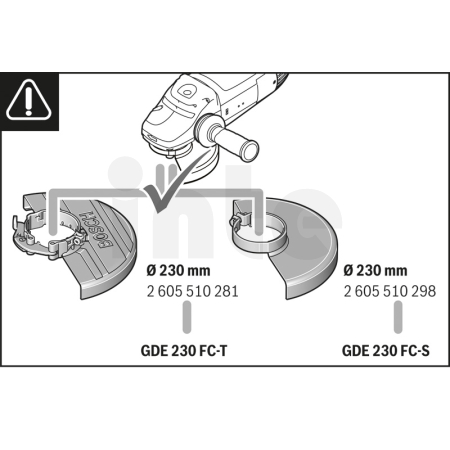 BOSCH Systémové příslušenství GDE 230 FC-T 1600A003DM