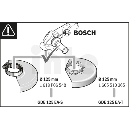 BOSCH Systémové příslušenství GDE 125 EA-S 1600A003DH