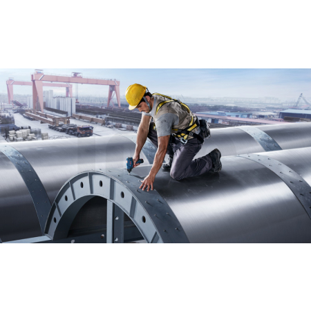 BOSCH Akumulátorový rázový utahovák Sada GDR 120-LI 06019F0001