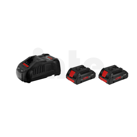 BOSCH Startovací sada 2× ProCORE18V 4.0Ah + GAL 1880 CV 1600A016GF