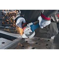 BOSCH Akumulátorová úhlová bruska 125 mm s X-LOCK GWX 18V-10 PC 06017B0700