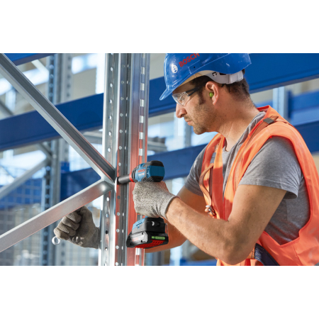 BOSCH Akumulátorový rázový utahovák GDX 18V-200 C 06019G4201