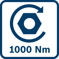 BOSCH Akumulátorový rázový utahovák GDS 18V-1000 06019J8300