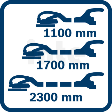 BOSCH Bruska na sádrokarton GTR 550 06017D4020