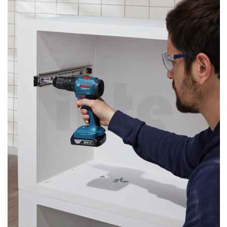 BOSCH Akumulátorové příklepové vrtací šroubováky GSB 185-LI 06019K3103