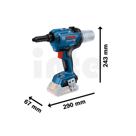 BOSCH Akumulátorová nýtovací pistole GRG 18V-16 C 06019K5001
