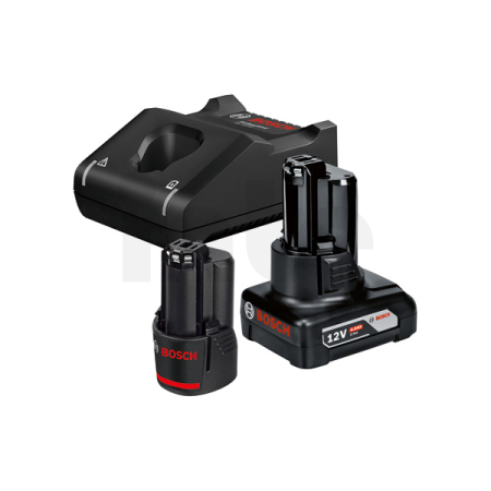 BOSCH Startovací sada 1× GBA 12V 2.0Ah + 1× GBA 12V 4.0Ah + GAL 12V-40 1600A01NC9