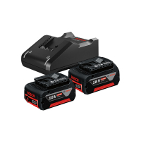 BOSCH Startovací sada 2× GBA 18V 4.0Ah + GAL 18V-40 1600A019S0