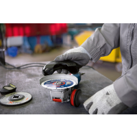 BOSCH Úhlová bruska s X-LOCK GWX 14-125 S 06017D2100
