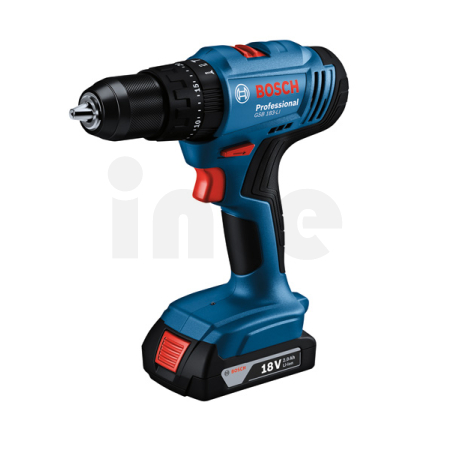 BOSCH Akumulátorový příklepový vrtací šroubovák GSB 183-LI 06019K9101