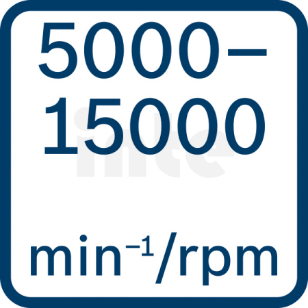 BOSCH Rotační bruska GWG 12V-50 S 06013A7000