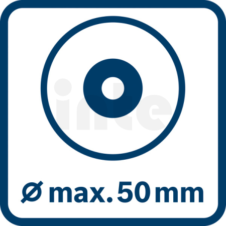 BOSCH Rotační bruska GWG 12V-50 S 06013A7000