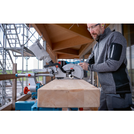 BOSCH Akumulátorová pokosová pila BITURBO GCM 18V-254 D 0601B51100