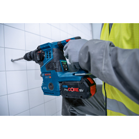 BOSCH Akumulátorové vrtací kladivo s SDS plus GBH 18V-28 CF 0611921001