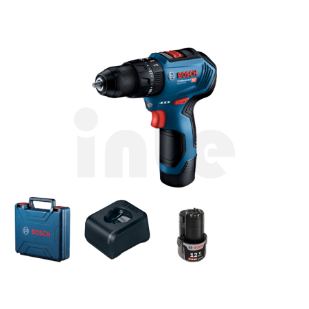 BOSCH Akumulátorový kombinovaný šroubovák GSB 12V-30 06019G9100