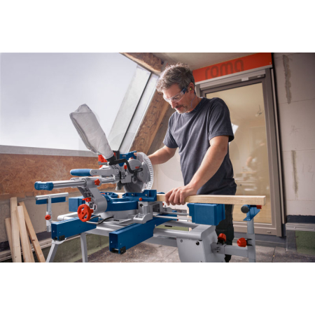 BOSCH Akumulátorová pokosová pila BITURBO GCM 18V-216 D 0601B51000