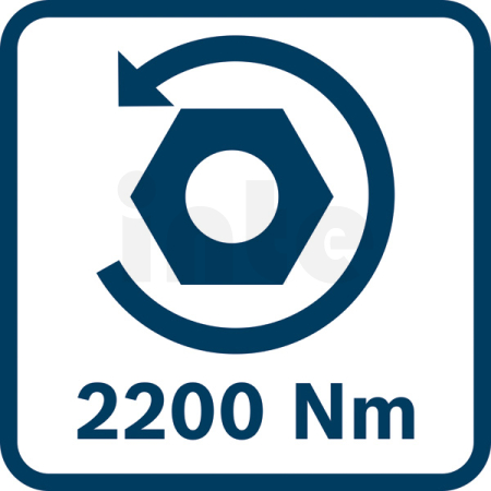 BOSCH Akumulátorový rázový utahovák GDS 18V-1600 HC 06019M1000