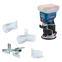 BOSCH Akumulátorová ohraňovací frézka GKF 18V-8 06016C2000