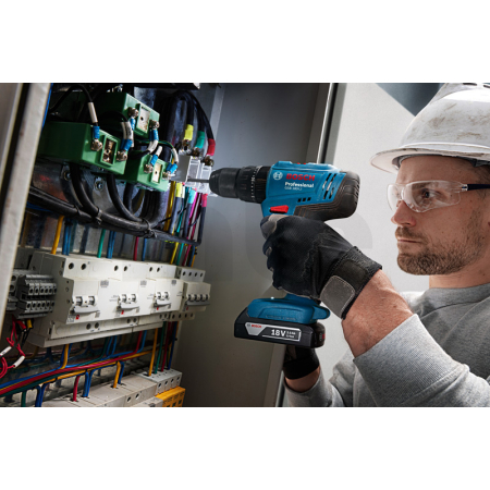 BOSCH Akumulátorový příklepový vrtací šroubovák GSB 183-LI 06019K9101