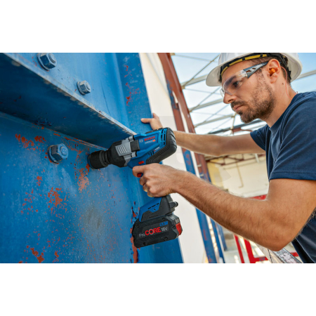 BOSCH Akumulátorový rázový utahovák GDS 18V-1600 HC 06019M1000