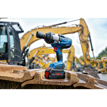 BOSCH Akumulátorový rázový utahovák GDS 18V-1600 HC 06019M1000