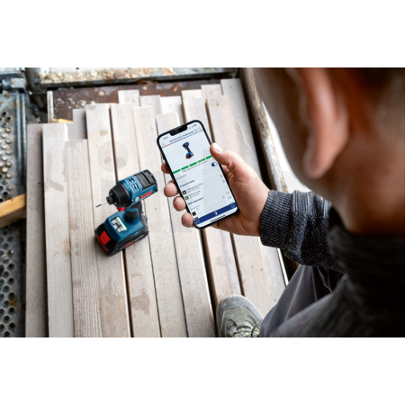BOSCH Akumulátorový rázový utahovák GDR 18V-220 C 06019L6000