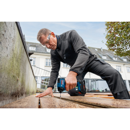 BOSCH Akumulátorový rázový utahovák GDR 18V-220 C 06019L6000